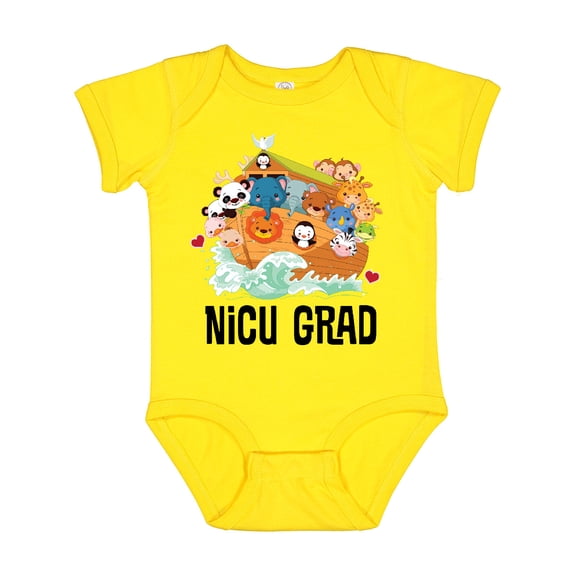 Inktastic Nicu Grad Noahs Ark Boys or Girls Baby Bodysuit