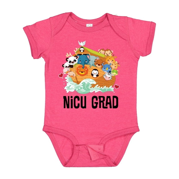 Inktastic Nicu Grad Noahs Ark Boys or Girls Baby Bodysuit