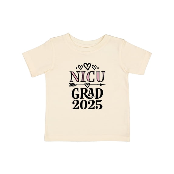 Inktastic Nicu Graduate 2025 Baby Girl Girls Baby T-Shirt
