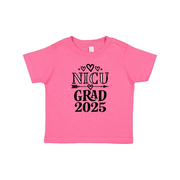 Inktastic Nicu Graduate 2025 Baby Girl Girls Baby T-Shirt