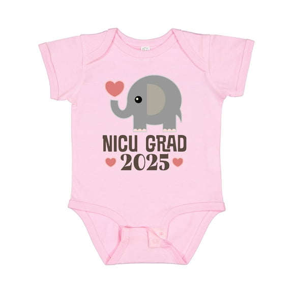 Inktastic Nicu Graduate 2025 Boys or Girls Baby Bodysuit