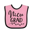 thumbnail image 1 of Inktastic Nicu Graduate Baby Boys or Girls Baby Bib, 1 of 4