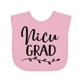 thumbnail image 1 of Inktastic Nicu Graduate Baby Boys or Girls Baby Bib, 1 of 4