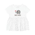thumbnail image 1 of Inktastic Nicu Graduate Baby Elephant Girls Baby Dress, 1 of 5