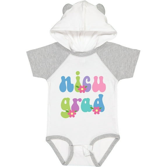 Inktastic Nicu Graduate Baby Girl Girls Baby Bodysuit