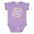 thumbnail image 1 of Inktastic Nicu Graduate Girls Floral Wreath Girls Baby Bodysuit, 1 of 5