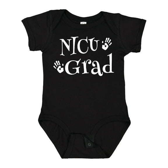 Inktastic Nicu Graduate New Baby Cute Boys or Girls Baby Bodysuit
