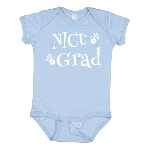 Inktastic Nicu Graduate New Baby Cute Boys or Girls Baby Bodysuit