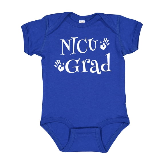 Inktastic Nicu Graduate New Baby Cute Boys or Girls Baby Bodysuit