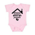 thumbnail image 1 of Inktastic Nicu Graduate Officially Moving in with My Parents Boys or Girls Baby Bodysuit, 1 of 5