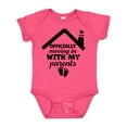 thumbnail image 1 of Inktastic Nicu Graduate Officially Moving in with My Parents Boys or Girls Baby Bodysuit, 1 of 5