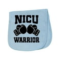 thumbnail image 1 of Inktastic Nicu Warrior Baby Boy Baby Burp Cloth, 1 of 3