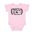 thumbnail image 1 of Inktastic Nicu Warrior with Arrow and Baby Footprints Boys or Girls Baby Bodysuit, 1 of 5