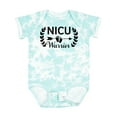 thumbnail image 1 of Inktastic Nicu Warrior with Arrow and Baby Footprints Boys or Girls Baby Bodysuit, 1 of 5