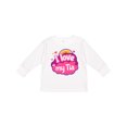 thumbnail image 1 of Inktastic Niece Gift I Love My Tia Girls Long Sleeve Toddler T-Shirt, 1 of 5