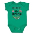 thumbnail image 1 of Inktastic Niece of the Bride Roses Girls Baby Bodysuit, 1 of 5