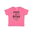 thumbnail image 1 of Inktastic Niece of the Bride Roses Girls Baby T-Shirt, 1 of 5