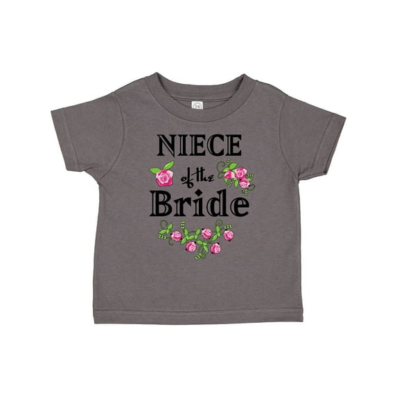 Inktastic Niece of the Bride Roses Girls Toddler T-Shirt