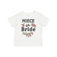 thumbnail image 1 of Inktastic Niece of the Bride Roses Girls Toddler T-Shirt, 1 of 5