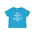 thumbnail image 1 of Inktastic Niece of the Bride Roses and Leaves Boys or Girls Baby T-Shirt, 1 of 5