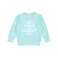thumbnail image 1 of Inktastic Niece of the Bride Roses and Leaves Toddler Sweatshirt, 1 of 4