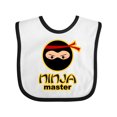 thumbnail image 1 of Inktastic Ninja Master Boys or Girls Baby Bib, 1 of 4
