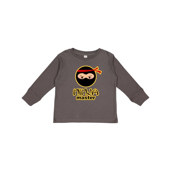Inktastic Ninja Master Boys or Girls Long Sleeve Toddler T-Shirt