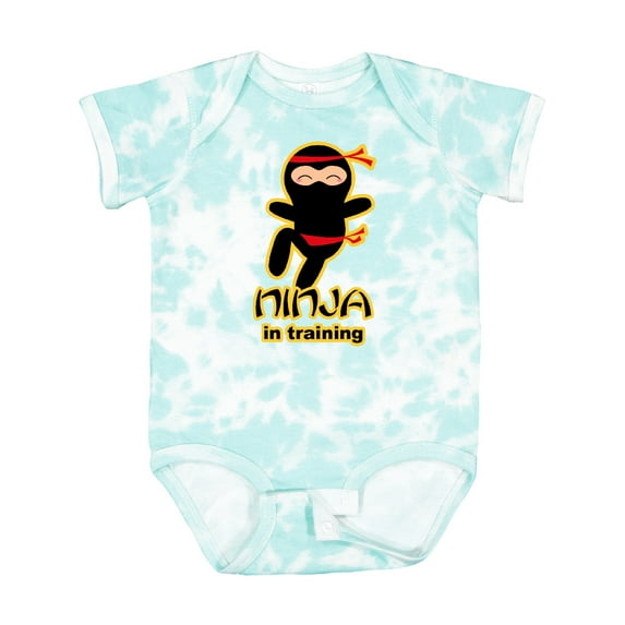Inktastic Ninja in Training Boys or Girls Baby Bodysuit
