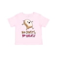 thumbnail image 1 of Inktastic No Crusts, No Rules Silly Pb&j Sandwich on the Loose Boys or Girls Toddler T-Shirt, 1 of 5