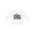 thumbnail image 1 of Inktastic No Excuse for Child Abuse April Child Abuse Prevention Month Boys or Girls Long Sleeve Toddler T-Shirt, 1 of 5