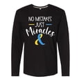 thumbnail image 1 of Inktastic No Mistakes, Just Miracles Down Syndrome Awareness Long Sleeve T-Shirt, 1 of 5