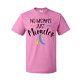 thumbnail image 1 of Inktastic No Mistakes, Just Miracles Down Syndrome Awareness T-Shirt, 1 of 5