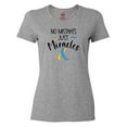 thumbnail image 1 of Inktastic No Mistakes, Just Miracles Down Syndrome Awareness Women's T-Shirt, 1 of 5