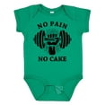 thumbnail image 1 of Inktastic No Pain No Cake BLK Boys or Girls Baby Bodysuit, 1 of 5