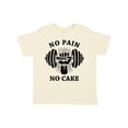 thumbnail image 1 of Inktastic No Pain No Cake BLK Boys or Girls Toddler T-Shirt, 1 of 5