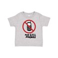 thumbnail image 1 of Inktastic No Phones Boys or Girls Toddler T-Shirt, 1 of 5