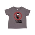thumbnail image 1 of Inktastic No Phones Boys or Girls Toddler T-Shirt, 1 of 5