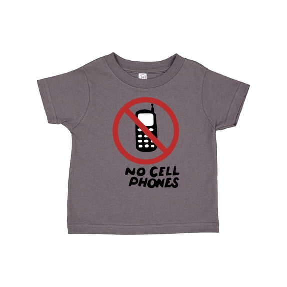 Inktastic No Phones Boys or Girls Toddler T-Shirt
