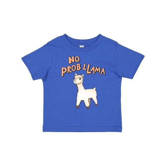 Inktastic No Prob Llama Cute Llama Boys or Girls Toddler T-Shirt