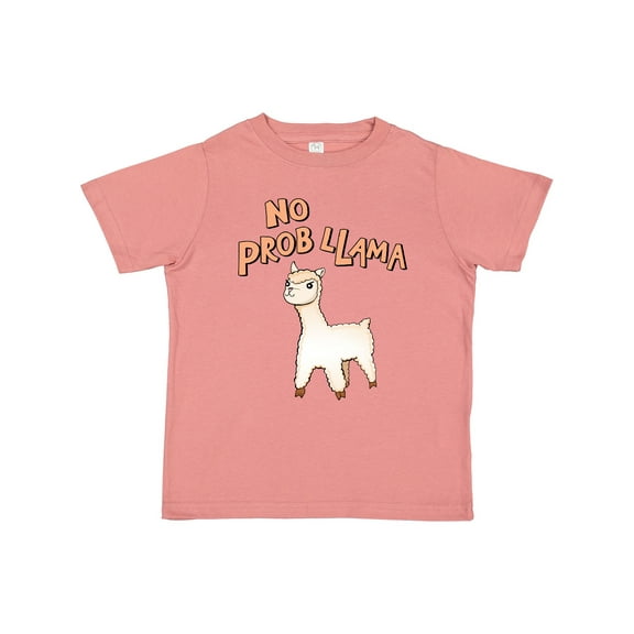 Inktastic No Prob Llama Cute Llama Boys or Girls Toddler T-Shirt