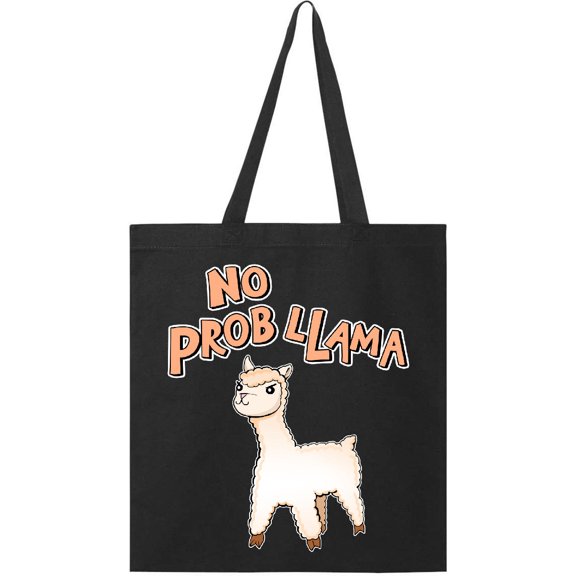 Inktastic No Prob-Llama cute llama Tote Bag