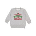thumbnail image 1 of Inktastic No Recipes I'm Italian Toddler Sweatshirt, 1 of 4