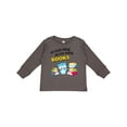 thumbnail image 1 of Inktastic No Such Thing as Too Many Books with Cute Owl Boys or Girls Long Sleeve Toddler T-Shirt, 1 of 5