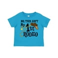 thumbnail image 1 of Inktastic No, This Ain't My 1st Rodeo Cowboy Hat and Lasso Boys or Girls Toddler T-Shirt, 1 of 5