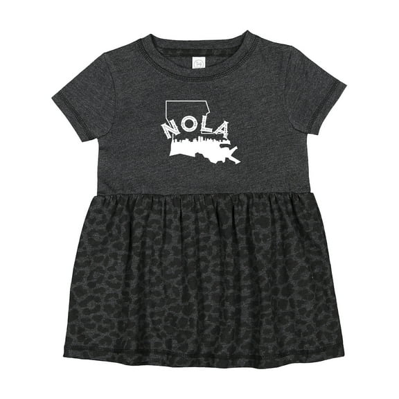 Inktastic Nola Girls Baby Dress