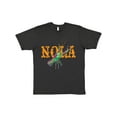 thumbnail image 1 of Inktastic Nola Mardi Gras Crayfish in Orange T-Shirt, 1 of 5