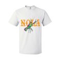 thumbnail image 1 of Inktastic Nola Mardi Gras Crayfish in Orange T-Shirt, 1 of 5