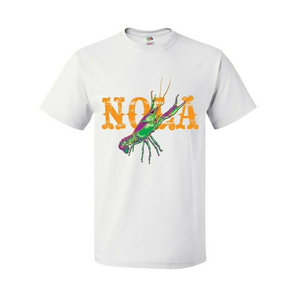 Inktastic Nola Mardi Gras Crayfish in Orange T-Shirt