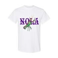 thumbnail image 1 of Inktastic Nola Mardi Gras Crayfish in Purple T-Shirt, 1 of 5