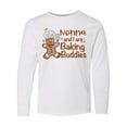 thumbnail image 1 of Inktastic Nonna And I Are Baking Buddies Long Sleeve Youth T-Shirt, 1 of 5